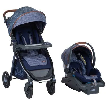 Monbebe Dash All in One Travel System, Boho, Blue