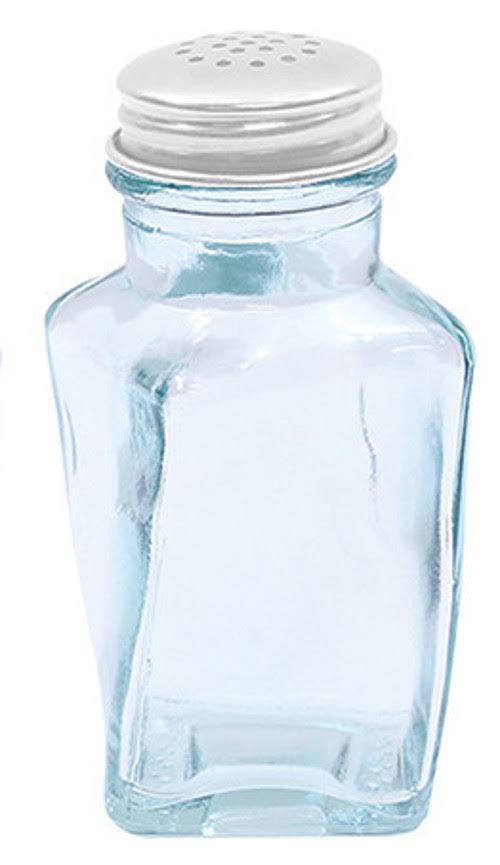 Tablecraft (6625J) Replacement 3 oz. Recycled Green Glass Salt u0026 Pepper Shaker