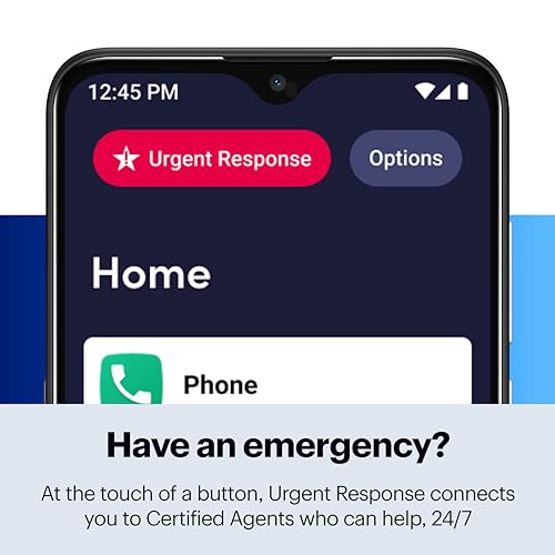 LIVELY Jitterbug Smart4 Smartphone for Seniors - Cell Phone for Seniors - Not Compatible with Other Wireless Carriers - Must Be Activated Phone Plan