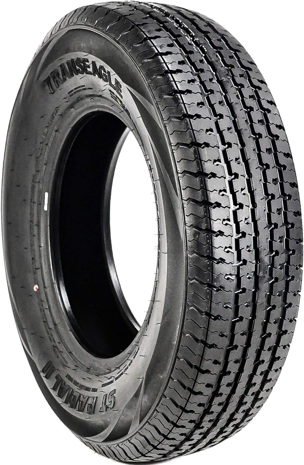 Set of 4 (FOUR) Transeagle ST Radial II Premium Trailer Radial Tires-ST205/75R15 205/75/15 205/75-15 111/106L Load Range E LRE 10-Ply BSW Black Side Wall