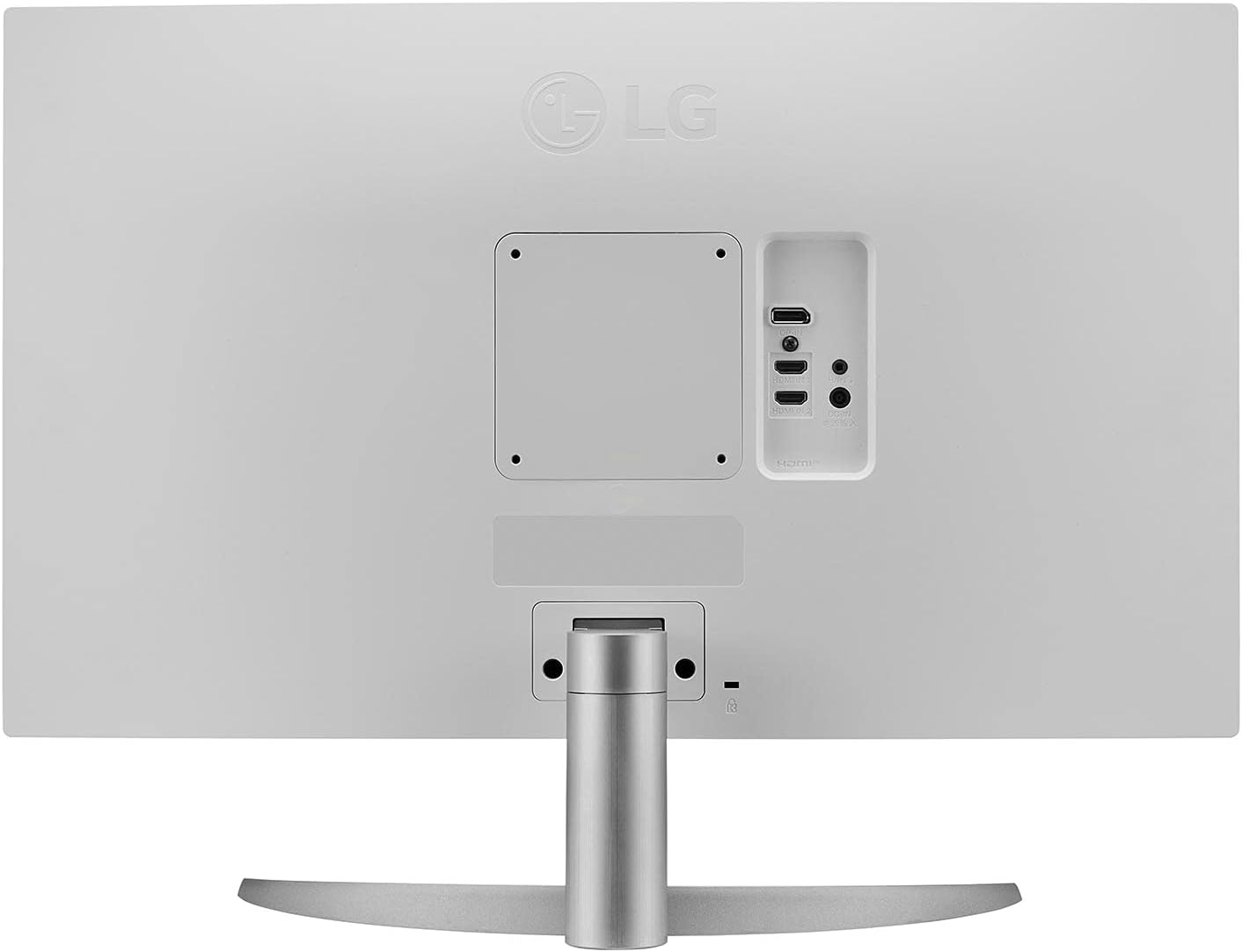 LG 27UP600-W 27" 4K UHD IPS Monitor, DCI-P3 95%, 5ms (GTG), HDMI, VESA DisplayHDR 400, AMD FreeSync, Black Stabilizer, OnScreen Control, Reader Mode, White (Renewed)