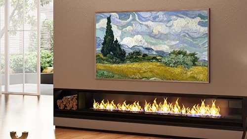 Hisense 65-Inch Class QLED 4K S7N CanvasTV? Series Dolby Vision HDR Google Smart TV (65S7N, 2024 Model) - Art Mode, Anti-Glare Panel, Hi-Matte Display, Frame & UltraSlim Wall Mount Included, 144Hz