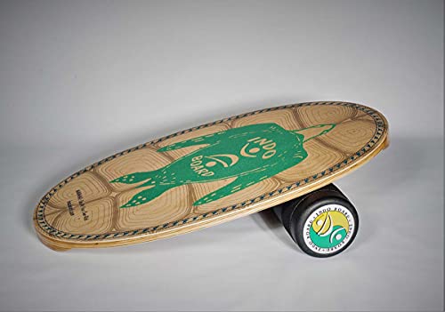 INDO BOARD Original - Balance Board for Fun, Fitness and Sports Training - Comes with 30" X 18" Non-Slip Deck and a 6.5" Roller - 11 Color Choices