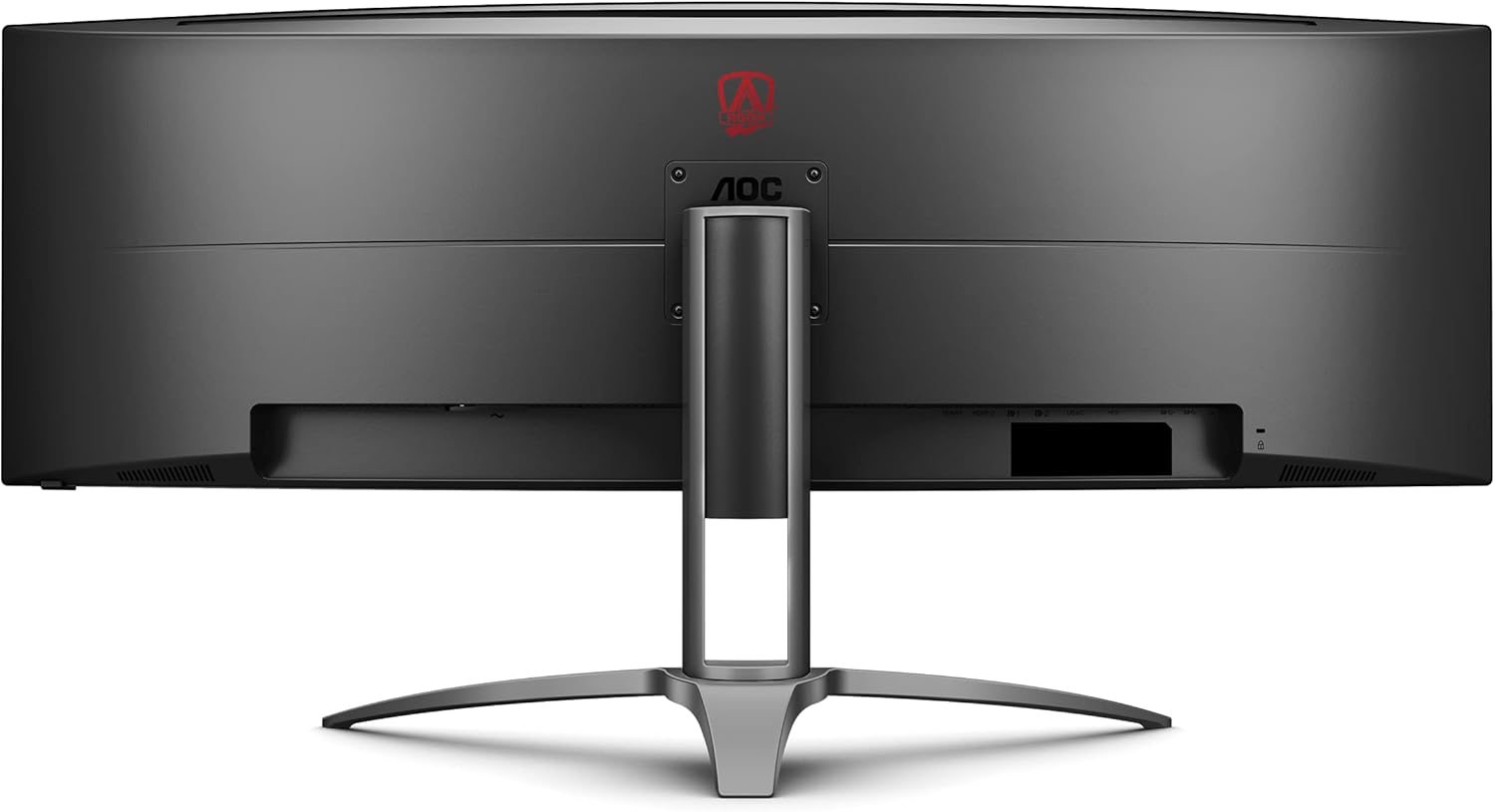 AOC AGON Curved Gaming Monitor 49" (AG493UCX), Dual QHD 5120x1440 @ 120Hz, VA Panel, 1ms Adaptive-Sync, 121% sRGB, Height Adjustable, 4-Yr Zero Dead Pixels Manufacturer Guarantee