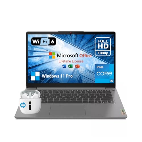 Lenovo IdeaPad 3 14 Laptop Computer, 14 Inch FHD Ultra Thin Lightweight College Students Notebook PC