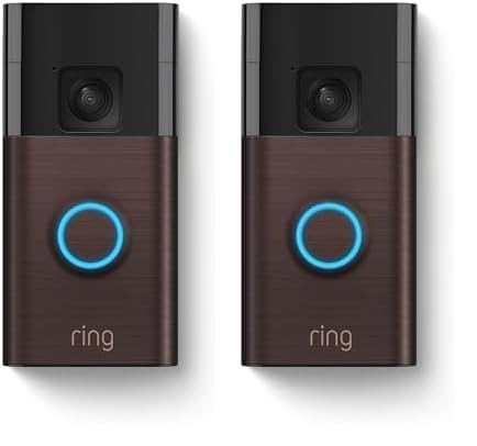 All-new Ring Battery Doorbell, Head-to-Toe Video, Live View with Two-Way Talk, and Motion Detection & Alerts (2024 release), Satin Nickel
