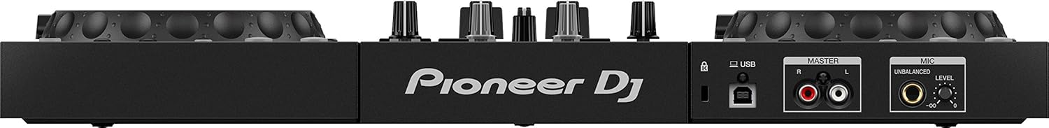 Pioneer DJ DDJ-400 - 2-deck Digital DJ Controller for rekordbox dj Software (Included), with 16 Performance Pads and 2-channel USB Interface, Black