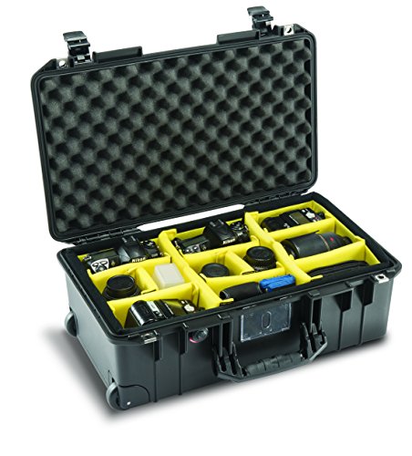 Pelican Air 1535 Case With Foam (Black), Model:015350-0001-110