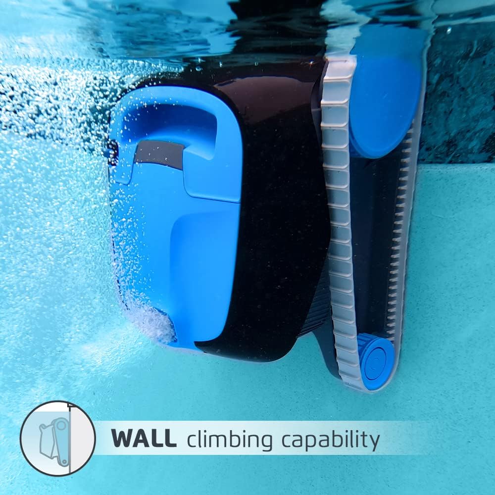 DOLPHIN Nautilus CC Automatic Robotic Pool Cleaner - Ideal for Above and In-Ground Swimming Pools up to 33 Feet - with Large Capacity Top Load Filter Basket…