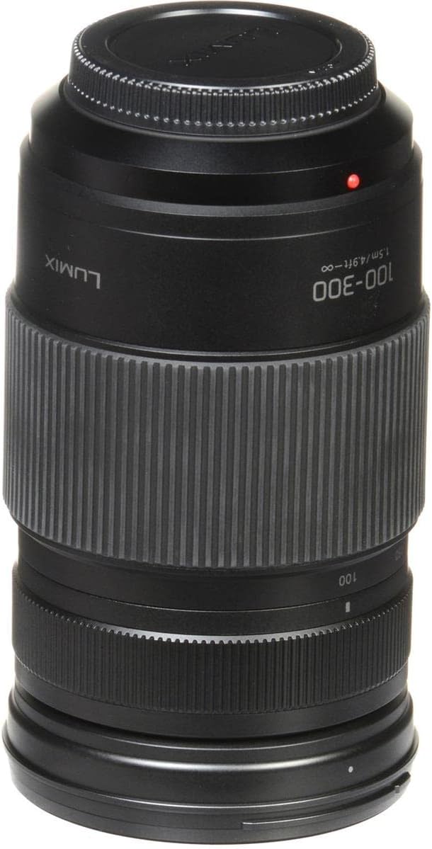 Panasonic LUMIX G II Vario Lens, 100-300MM, MIRRORLESS Micro Four Thirds, Power O.I.S, H-FSA100300 (USA Black)