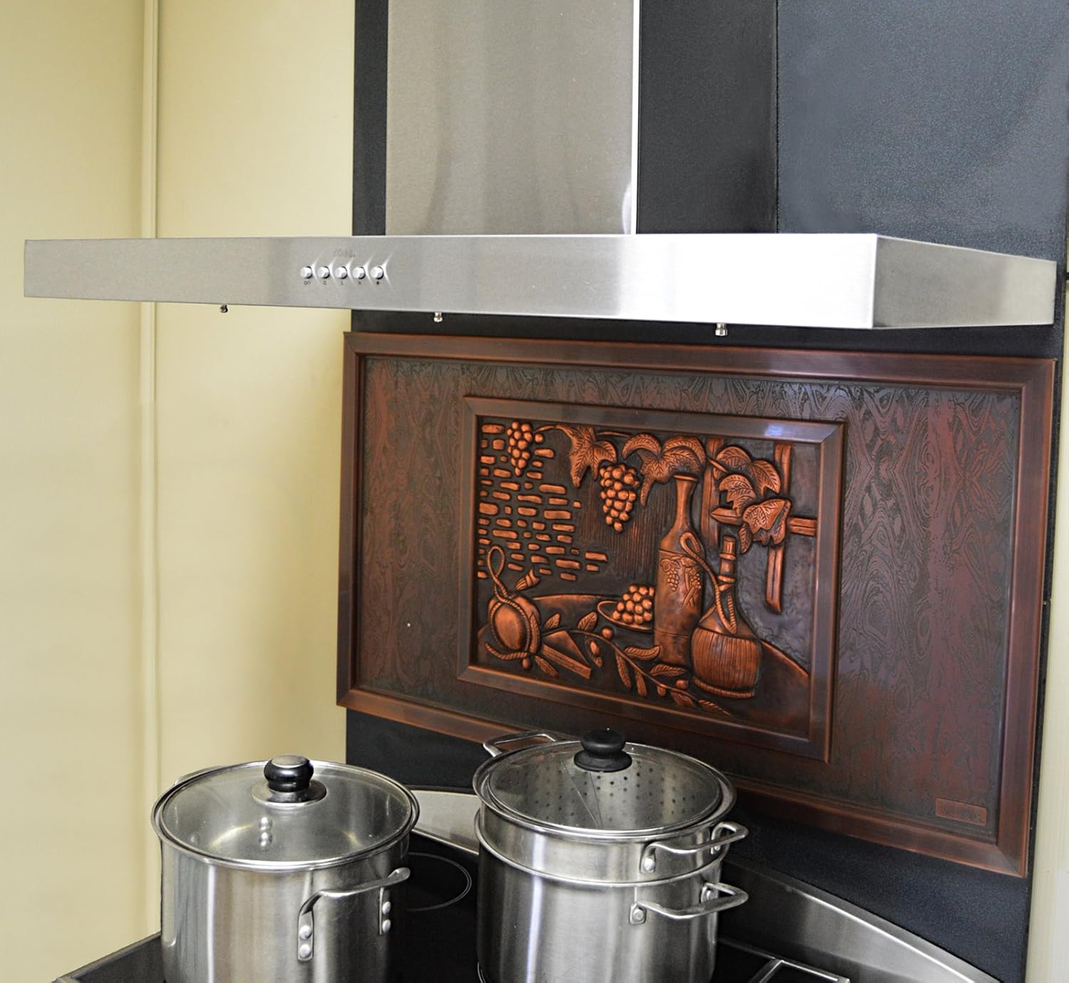 KOBE Range Hoods RAX2130SQB-WM-2 Wall Mount Range Hood, 30-Inch, Stainless Steel