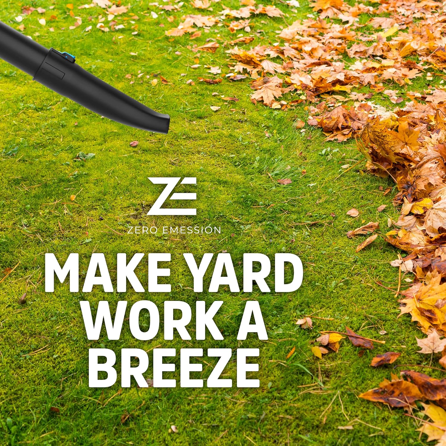 Expansion Wellness Leaf Blower - 320 CFM 150 MPH Cordless Sweeper & Jet Blower with 21V/4.0Ah Battery & Charger - Portable & Lightweight Leaf Blowers for Lawn Care & Snow Blowing