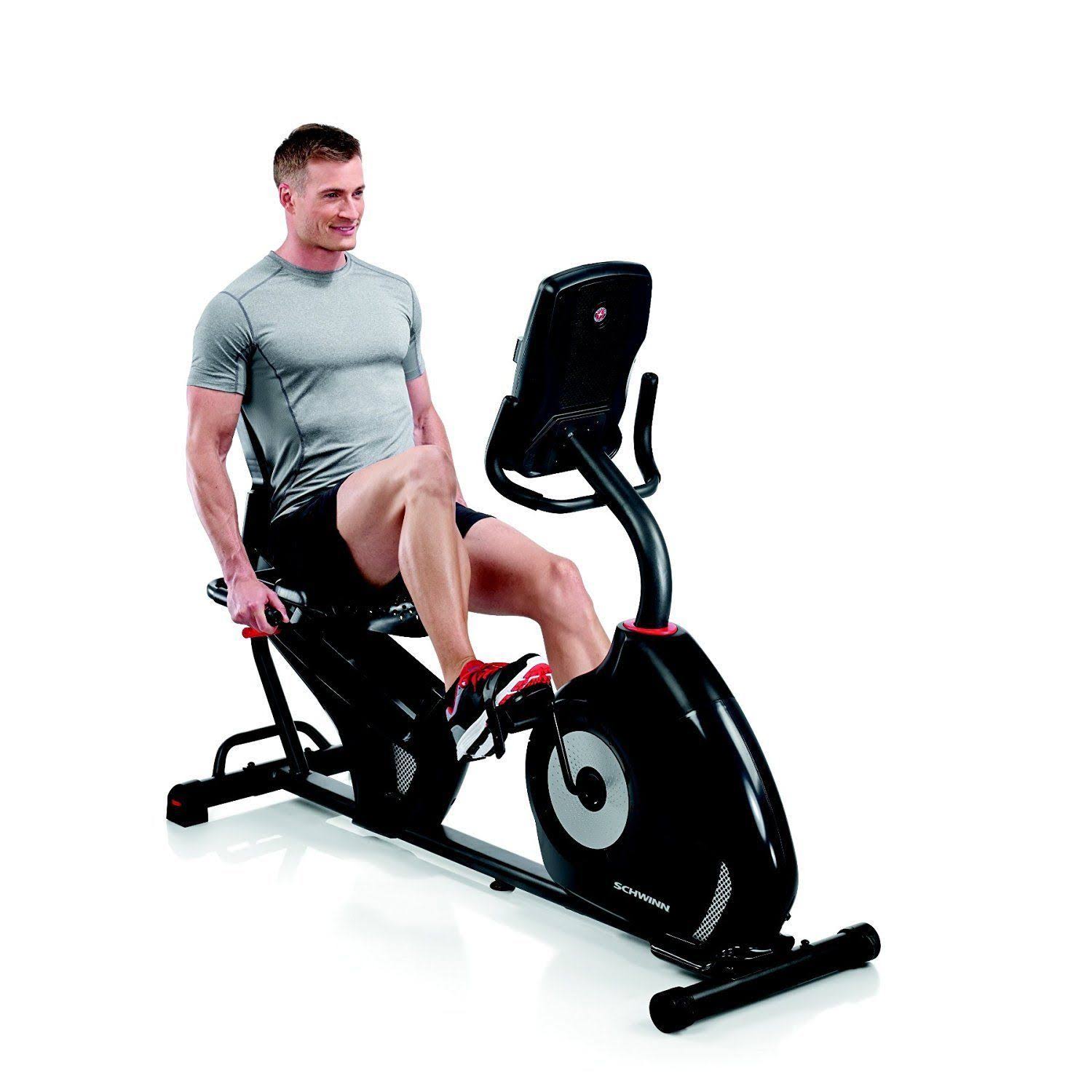 Recumbent Stationary Bike Exercise Schwinn Cardio Workout Bicycle Seat Equipment