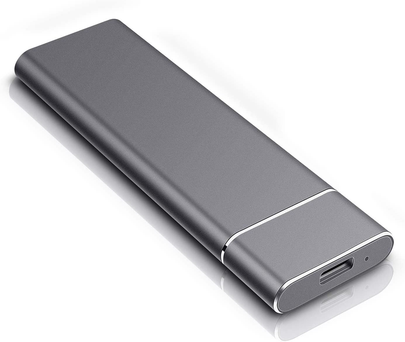 Extreme Portable SSD Portable & Large Capability External SSD Ultra Speed Mobile Solid State Drive for Laptops Desktop (2TB, Black)