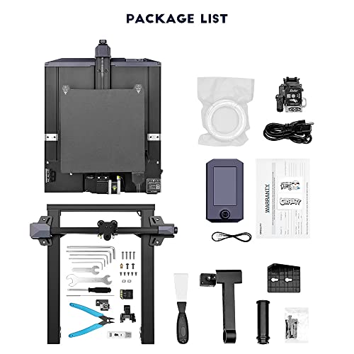 2024 New Version Creality Ender 3 S1 Pro with 200mm/s Printing Speed, Sprite Direct Extruder CR Touch Auto Leveling 300℃ High-Temp Print, Dual Z-axis Screw Build Volume 8.66x8.66x10.63 inch