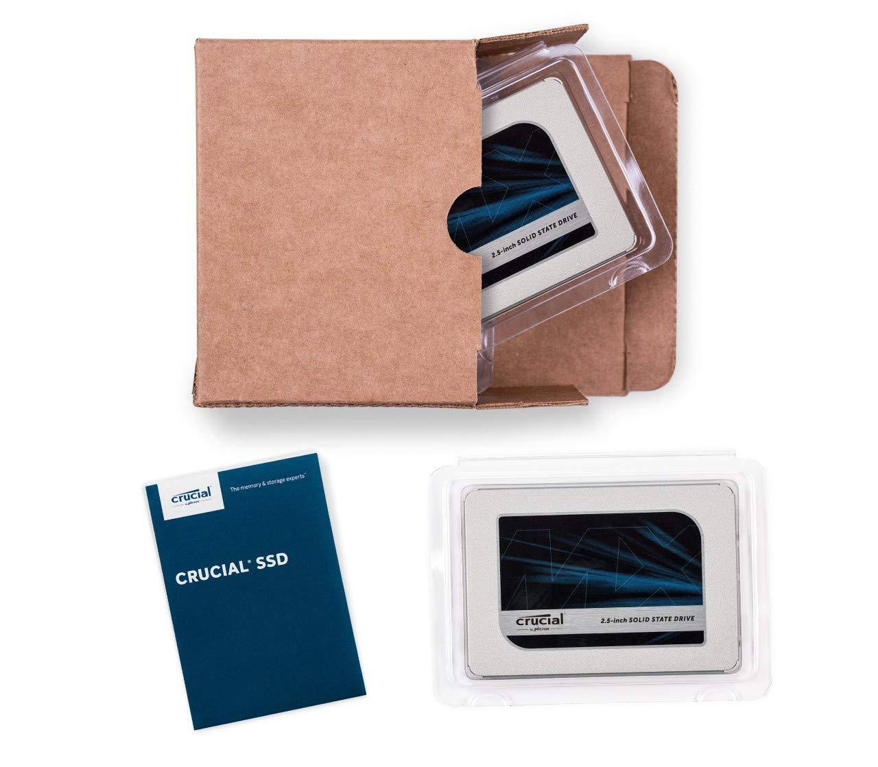 Crucial MX500 250GB 3D NAND SATA 2.5 inch Internal SSD - CT250MX500SSD1 (Z)