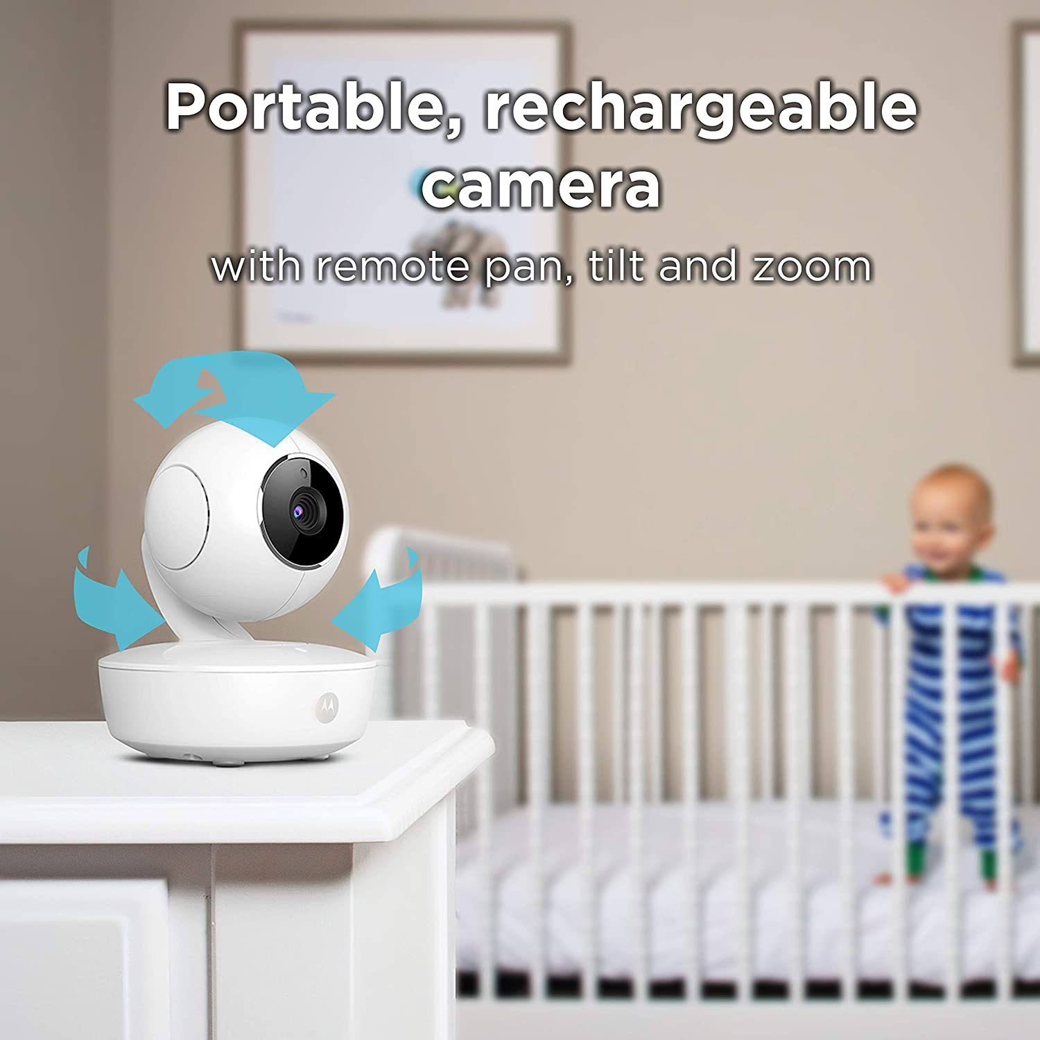 Motorola MBP50-G2 5x22 Video Baby Monitor with Two Cameras