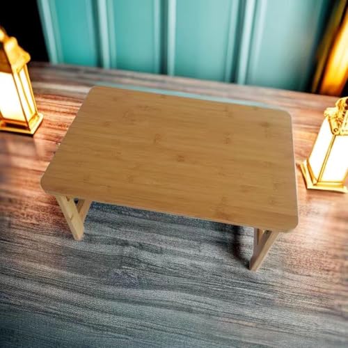 Solid wood low table, sitting living room coffee table, all pine small apartment study table/leisure table/game table, suitable for home/training institution/nursery (Non-Foldable-D, 47in)