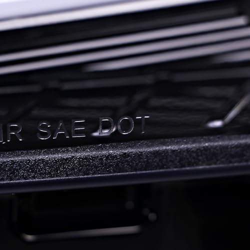 SPEC-D TUNING Black Housing Clear Lens Projector Headlights with Sequential LED Turn Signal Lights Compatible with 2015-2021 Subaru WRX STI with Halogen Headlight, L + R Pair Headlamp Assembly
