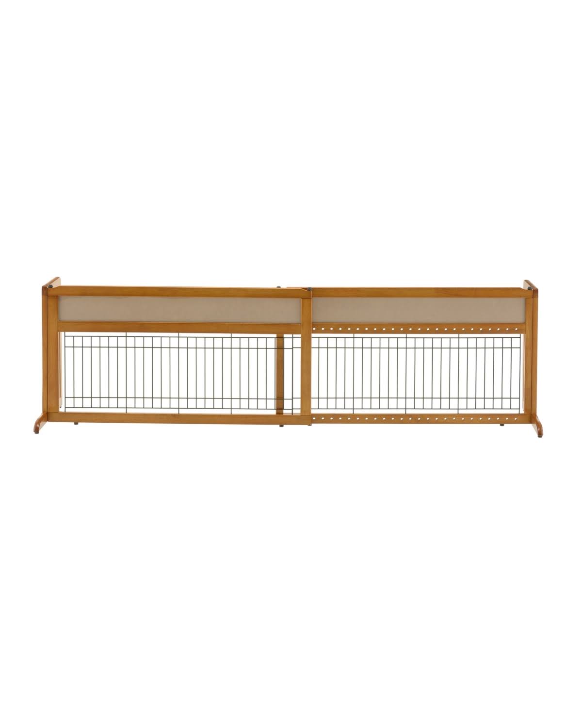Richell Picture It Here Freestanding Pet Gate - Autumn Matte