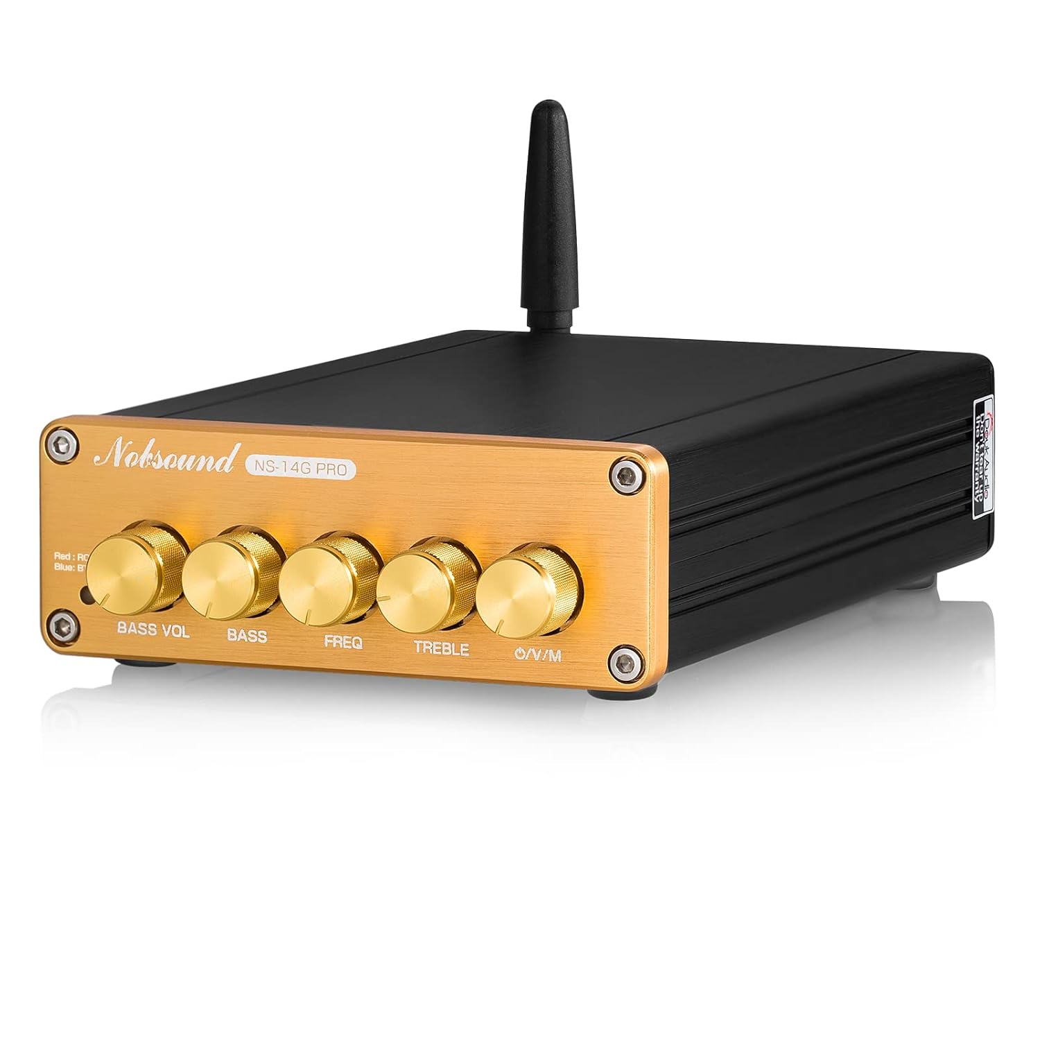 HiFi 2.1 Channel Digital Amplifier Bluetooth 5.0 Receiver Mini Stereo Audio Amp