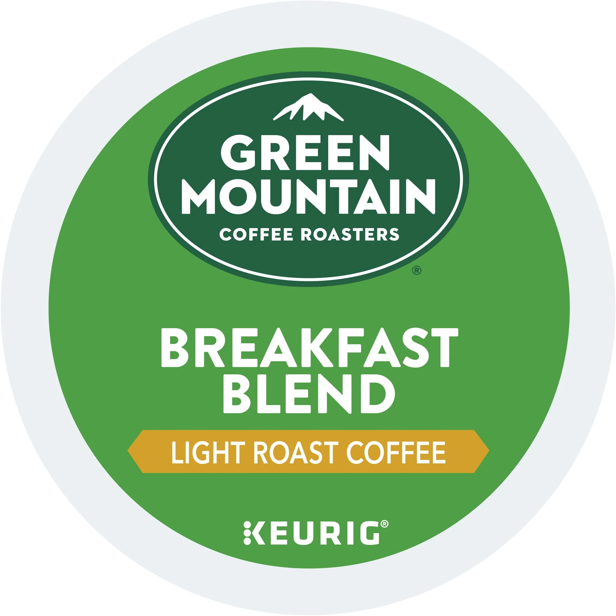 Green Mountain Coffee Roasters, Breakfast Blend Light Roast K-Cup Coffee Pods, 48 Count