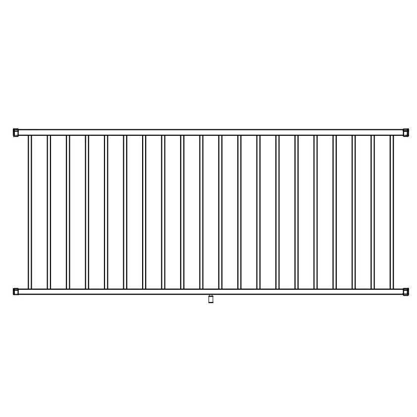 Westbury Tuscany 36 Aluminum Rail Kit Level - Shop Hardware Tools Online Store
