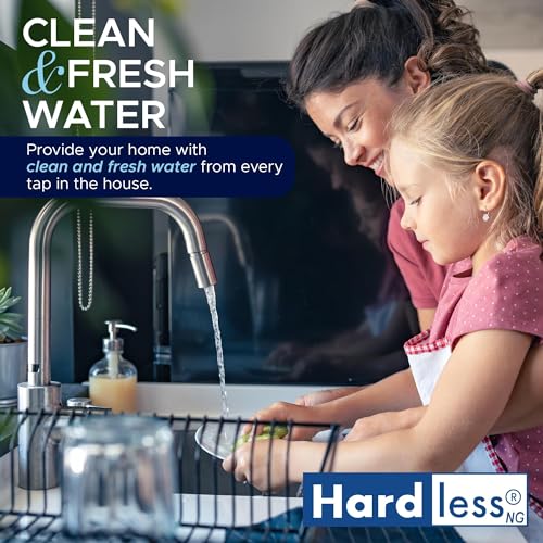 Whole House Water Filter and Water Conditioner - Advanced Water Softener Alternative - Salt Free, Reduces Limescale and Sediment, an Easy to Install and Maintain Compact Water Filter