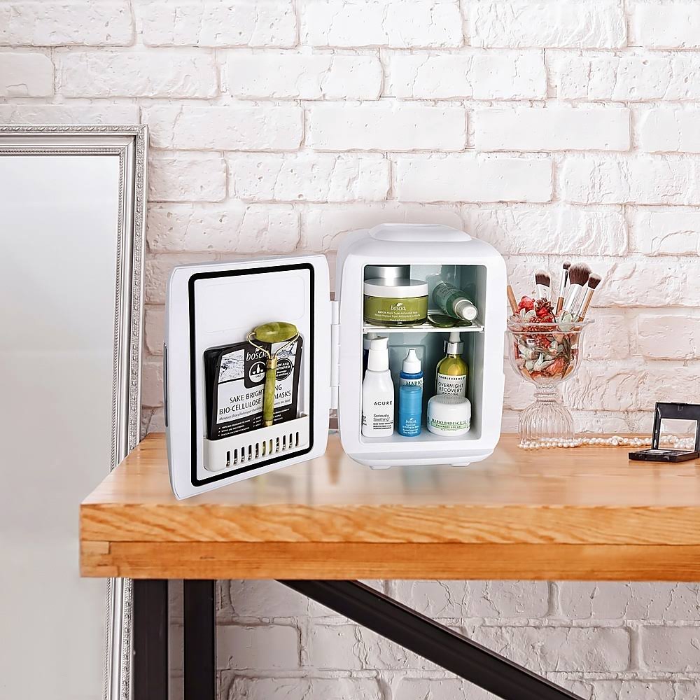 Cooluli Mini Fridge Electric Cooler and Warmer (4 LITER / 6 Can): AC/DC Portable