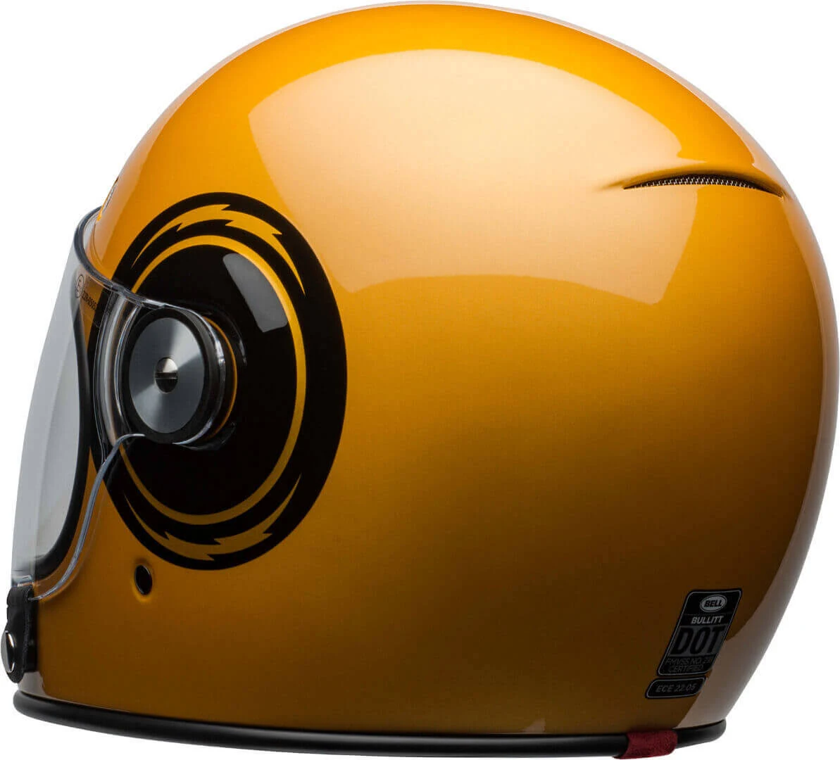 Bell Bullitt DLX Bolt - Yellow/Black Xs