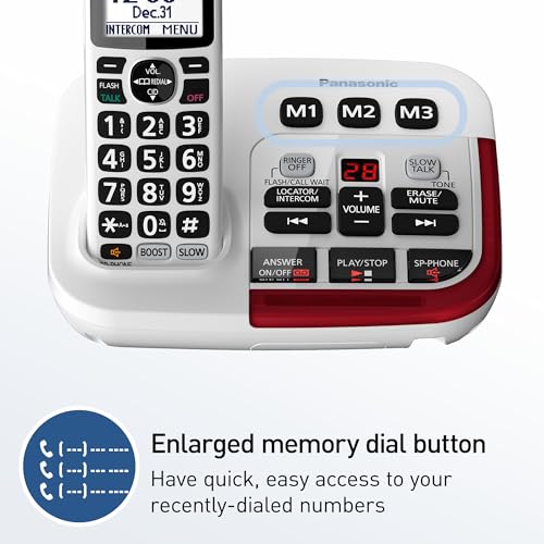 Panasonic Amplified Cordless Phone