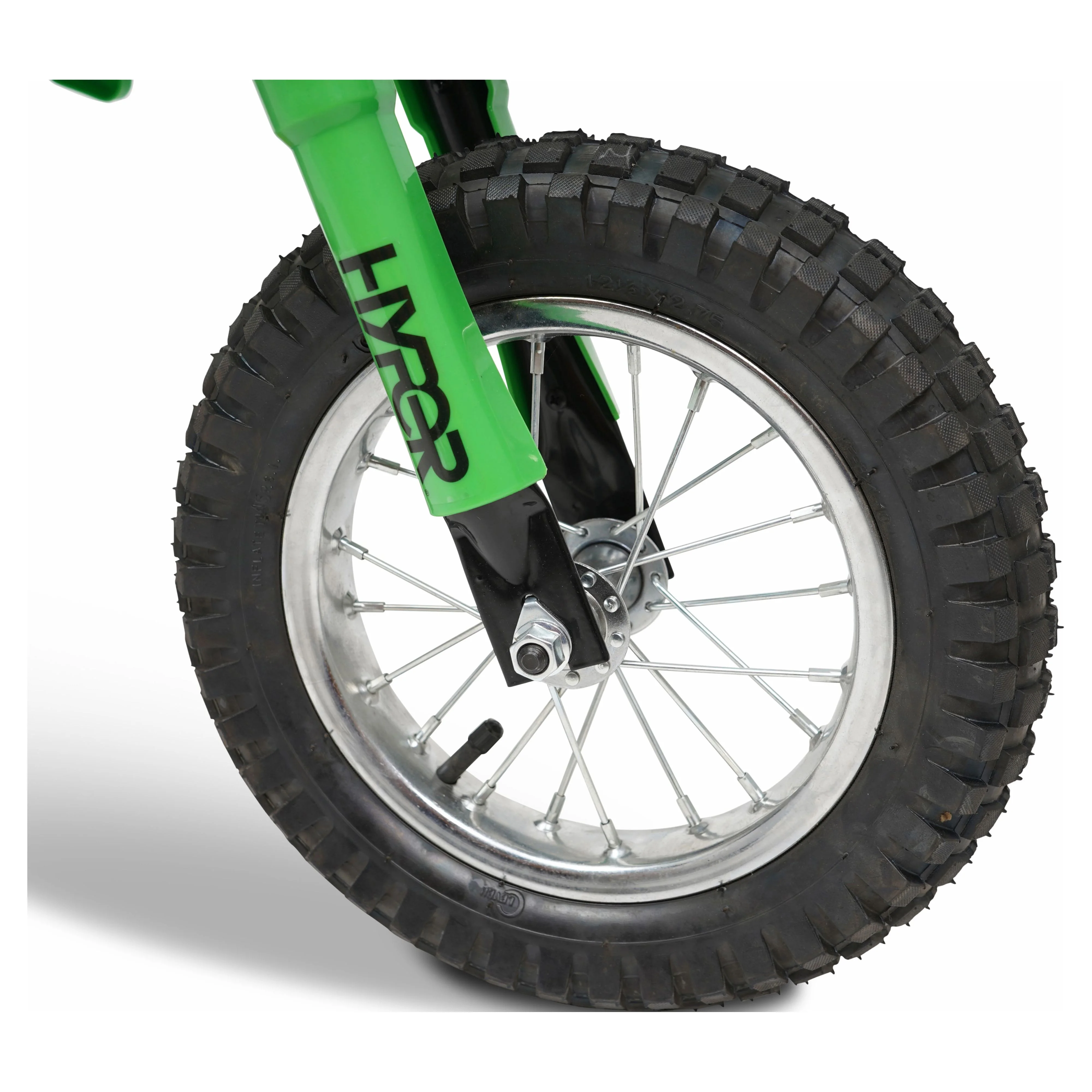 Hyper Toys HPR 350 Dirt Bike 24 Volt Electric Motorcycle in Green