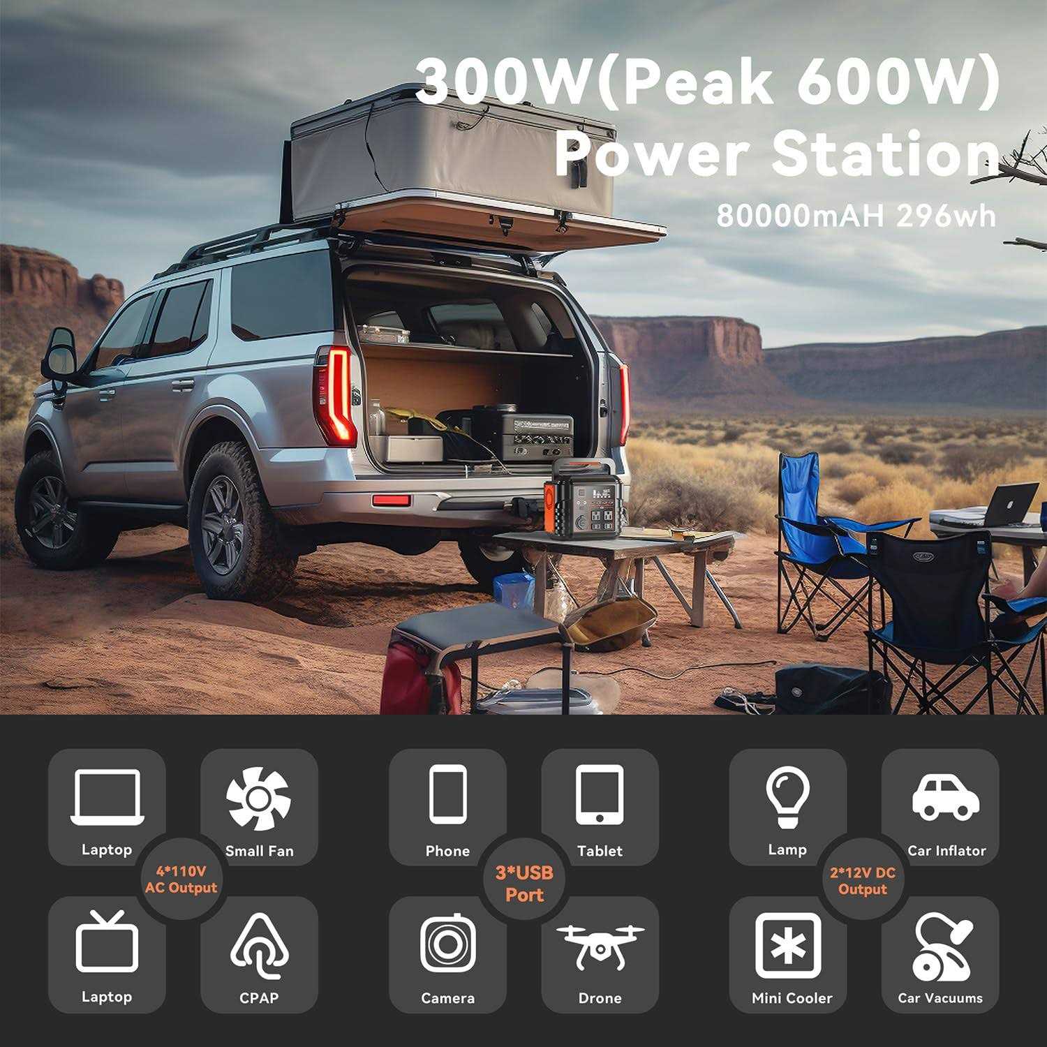 Portable Power Station 300W