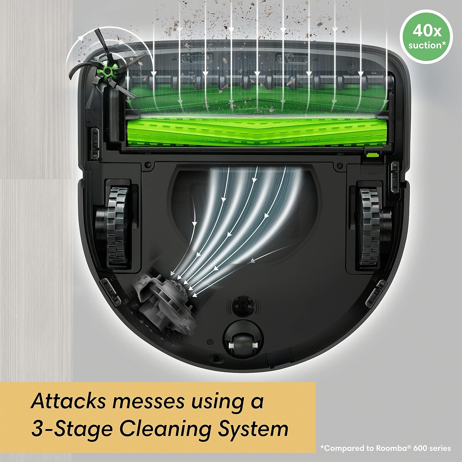 iRobot Roomba s9+ Self Emptying Robot Vacuum - Empties Itself for 60 Days, Detects & Cleans Around Objects in Your Home, Smart Mapping, Powerful Suction, Corner & Edge Cleaning