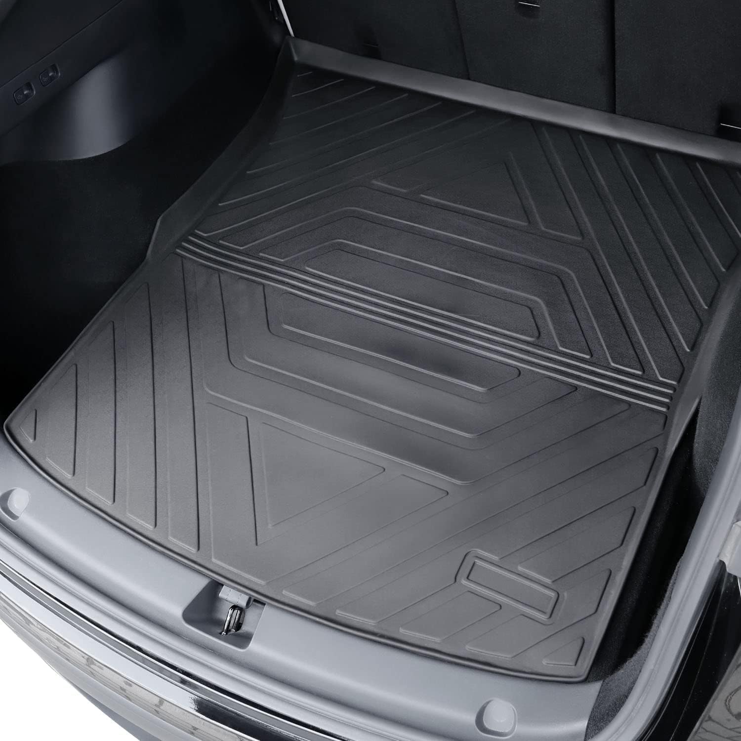 Sumli Trunk Mat for Tesla Model Y Trunk Mat Cargo Liner, 3PCS Frunk Storage Mats TPE 2021-2022 Tesla Model Y Accessories (Front Trunk Mat+ Rear Storage Mat+ Rear Trunk Mat)