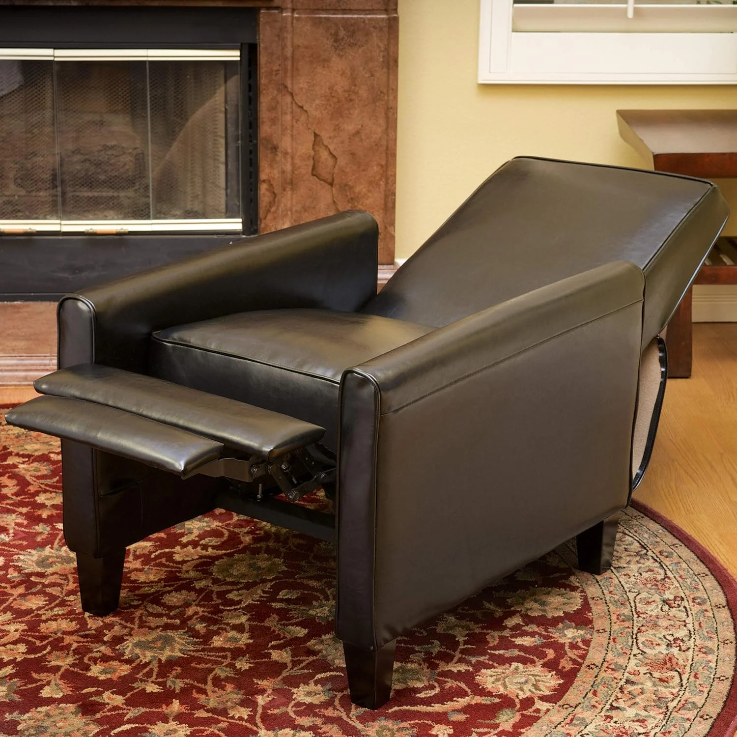 Leather Recliner | Perfect For Home Or Office | Ideal Furnishing Option For Smaller Living Spaces