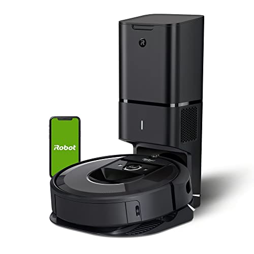 iRobot Roomba i3+ EVO (3550) Self-Emptying Robot Vacuum – Now Clean by Room with Smart Mapping, Empties Itself for Up to 60 Days, Works with Alexa, Ideal for Pet Hair, Carpets​, Roomba i3+