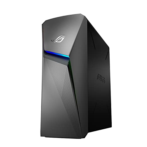 ASUS 2022 ROG Strix GL10 Gaming Desktop, AMD Ryzen 5 3600X 6-Core Processor, NVIDIA GeForce GTX 1660 Ti Graphics, 16GB RAM, 512GB PCIe NVMe SSD, 2 x HDMI, 2 x DisplayPort, WiFi, Windows 11 Home