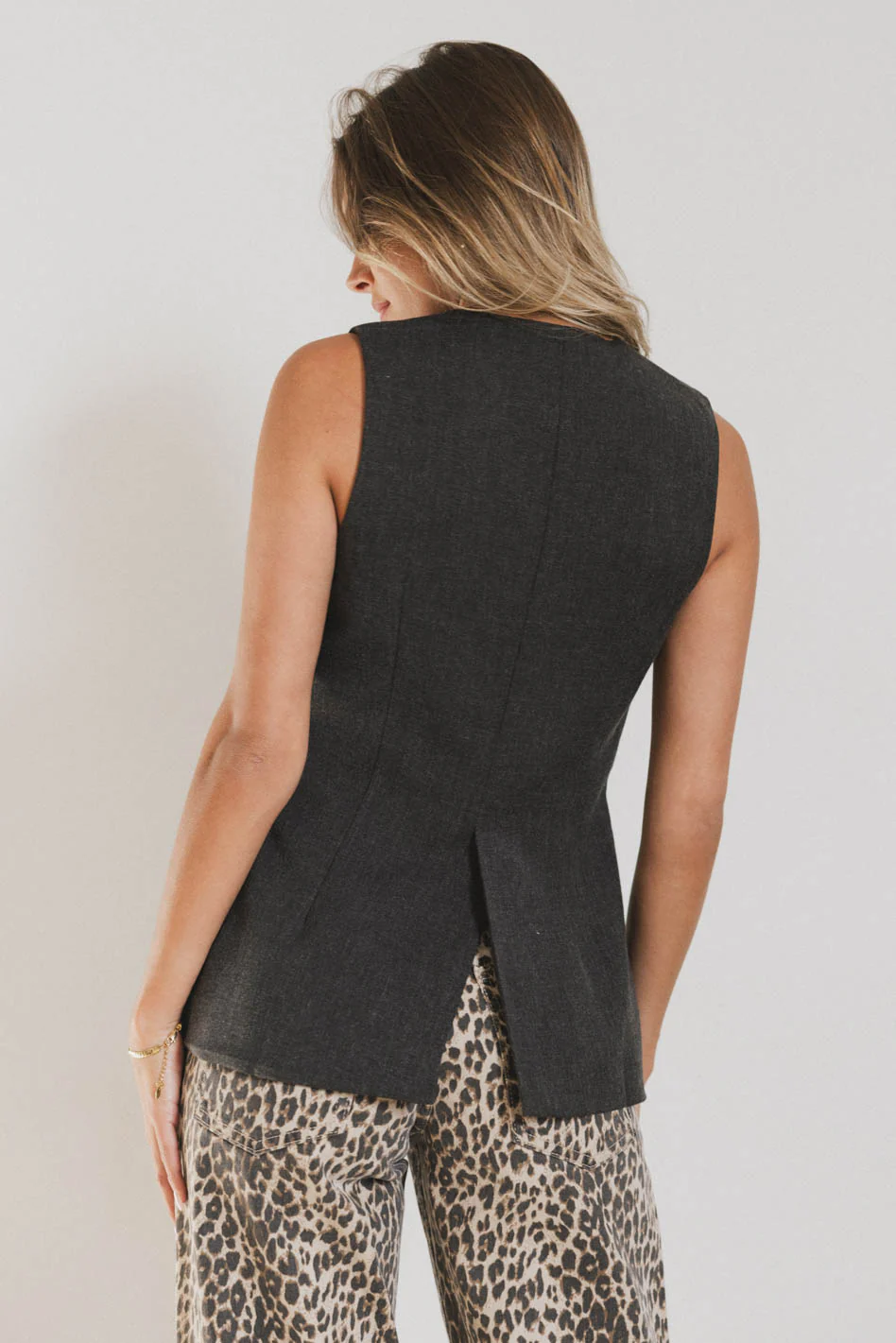 Yara Tweed Vest - FINAL SALE
