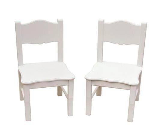Guidecraft Classic Table u0026 Chairs Set, White