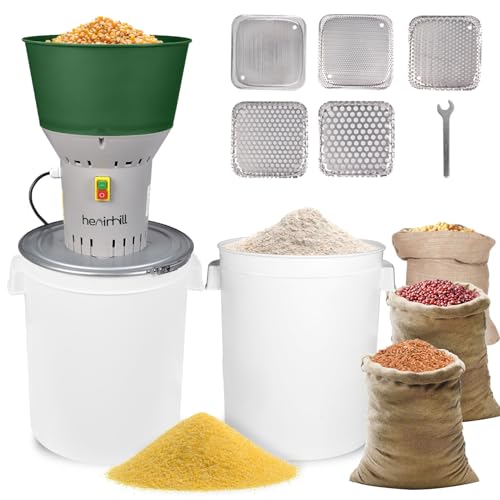 Electric Grain Mill Grinder, Flour Mill Grain Grinders, Widely Used Grinder Electric at Home Farm for Corn Wheat Feed