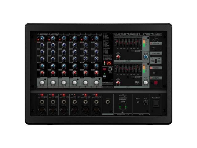 Behringer Europower PMP560M 500W 6 Channel Powered Mixer