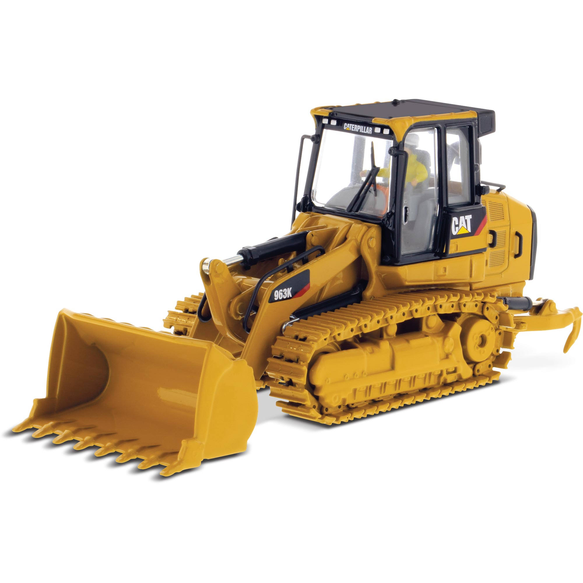 Cat Caterpillar 963K Track Loader with Operator High Line Series 1/50 Diecast Model by Diecast Masters