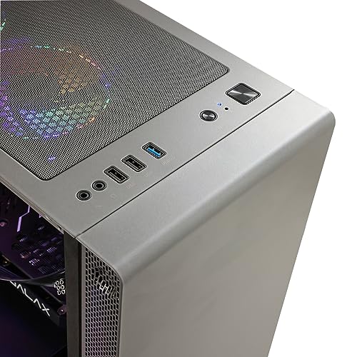 MXZ Gaming PC Desktop Computer, AMD Ryzen 5 5600, RTX4060,16GB DDR4, NVME 1 T SSD, 6RGB Fans, Win 11 Pro Ready, Gamer Desktop Computer(R5 5600| RTX4060)