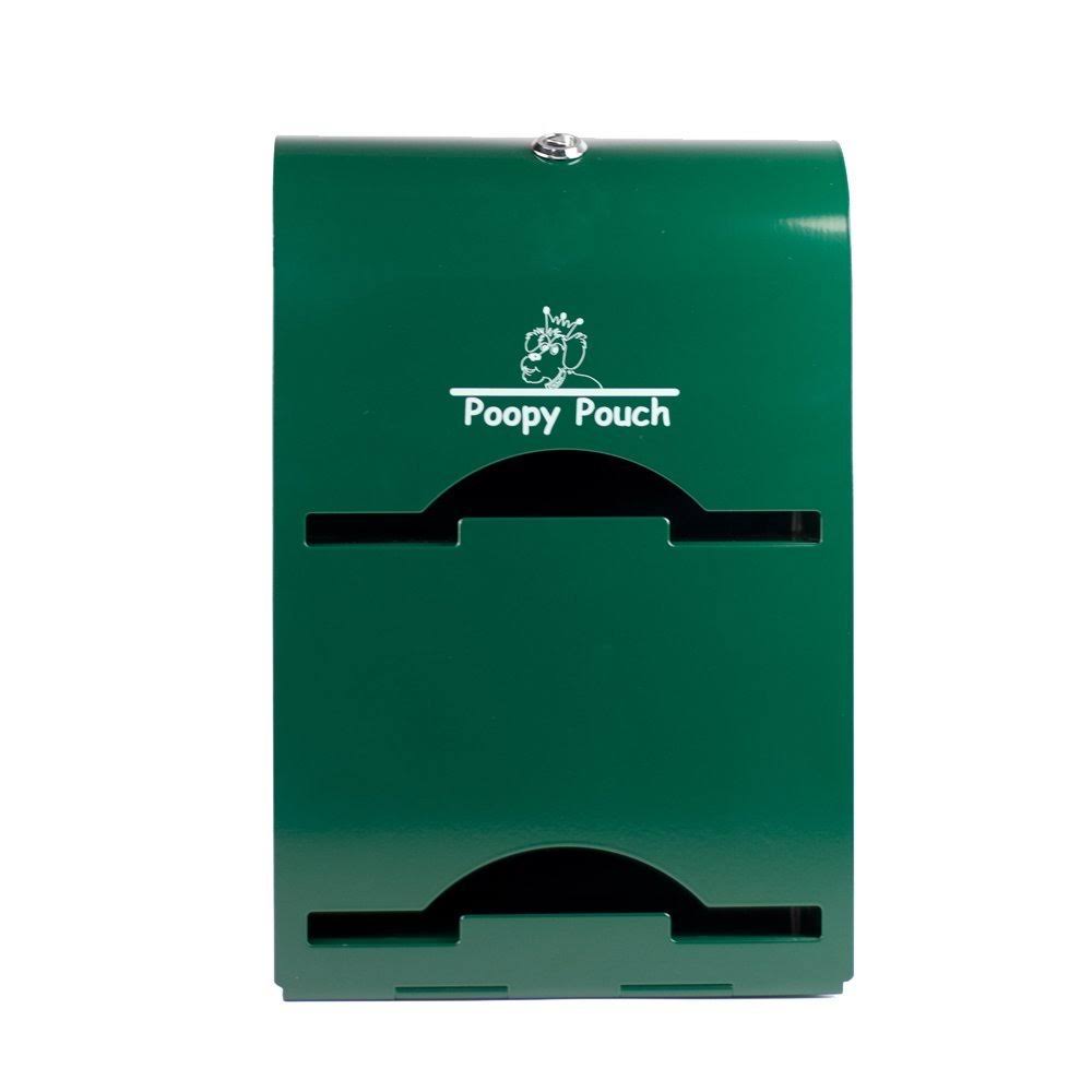 Poopy Pouch Galvanized 3-Roll Bag Dispenser
