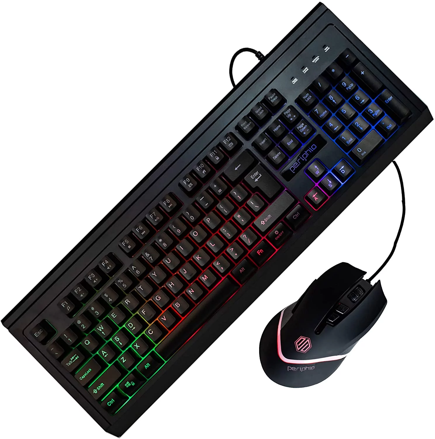 Restored ProDesk 600G1 Desktop Computer PC w/ Custom RGB Lighting, Intel Quad Core i5, 16GB DDR3 RAM, 512GB SSD, WIFI, RGB Keyboard, Mouse and Speaker Bundle, Windows 10 Pro (Refurbished)
