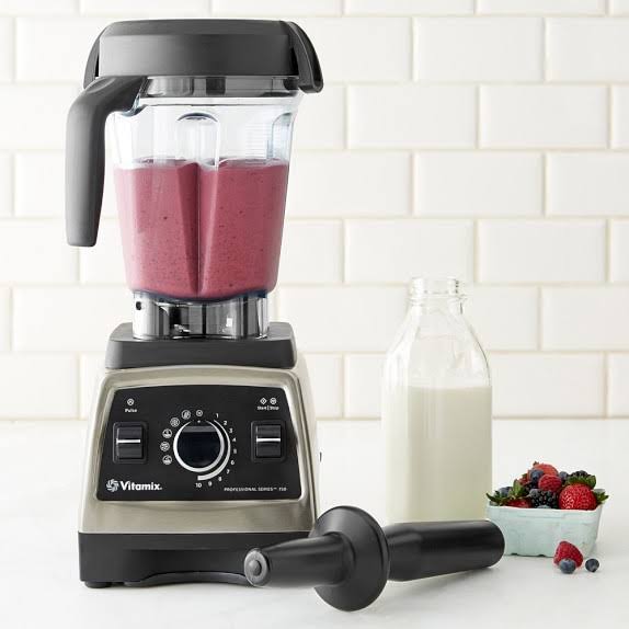 Vitamix Professional Series 750 - Brushed Stainless Metal Finish
