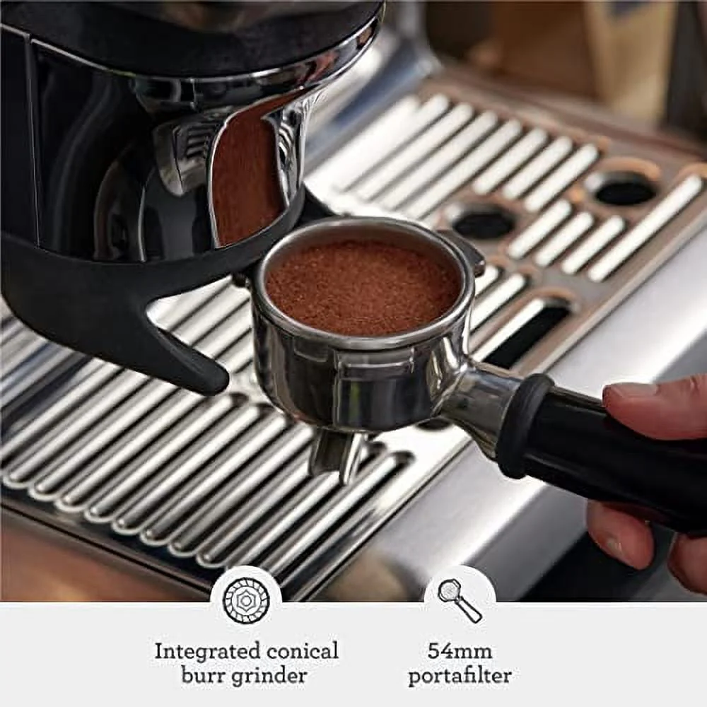 Breville Barista Express Impress Espresso Machine, 2 Liters - Stainless Steel