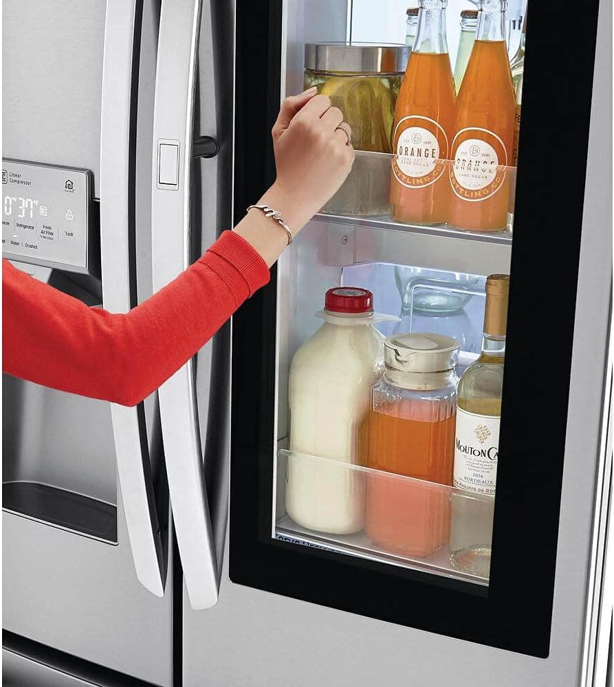 LG LMXS28596S 28 Cu. Ft. Stainless French-Door Smart Wi-Fi Enabled Refrigerator