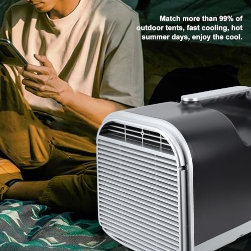 Portable Air Conditioner, Dual Inverter 4500BTU Energy Saving Personal Air Conditioner with Timer and Remote Control Quiet Mini Mobile Air Cooler for Room Desk Camping
